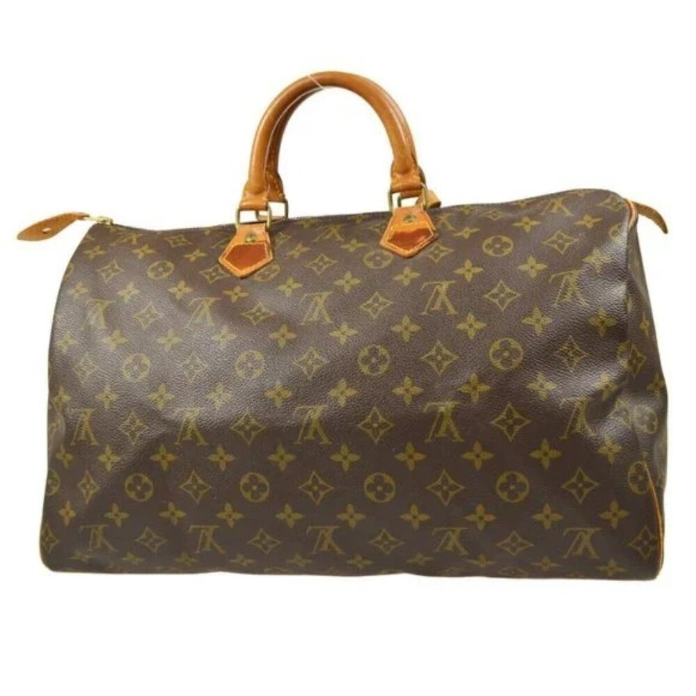 LOUIS VUITTON SPEEDY 40 HAND BAG PURSE MONOGRAM CANVAS - Picture 13 of 13